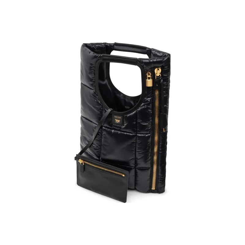 TOM FORD ALIX Nylon Handbag Shoulder Bag Women's Black-1