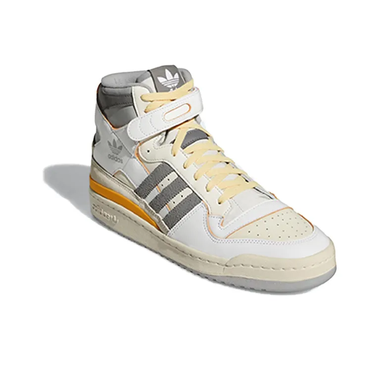 Adidas Originals Forum 84 High White Yellow-2