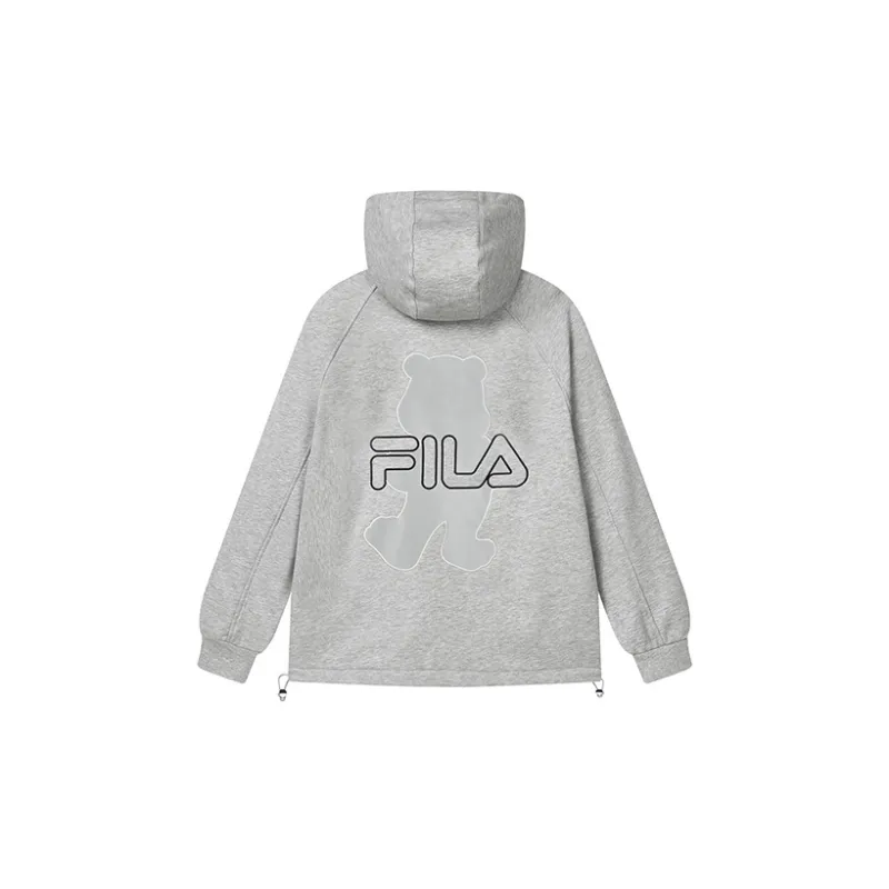 FILA Sweatshirt Women's M01 Light Heather Gray-1
