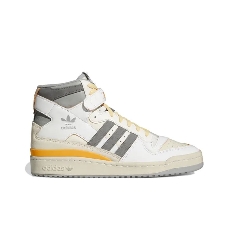 Adidas Originals Forum 84 High White Yellow-1
