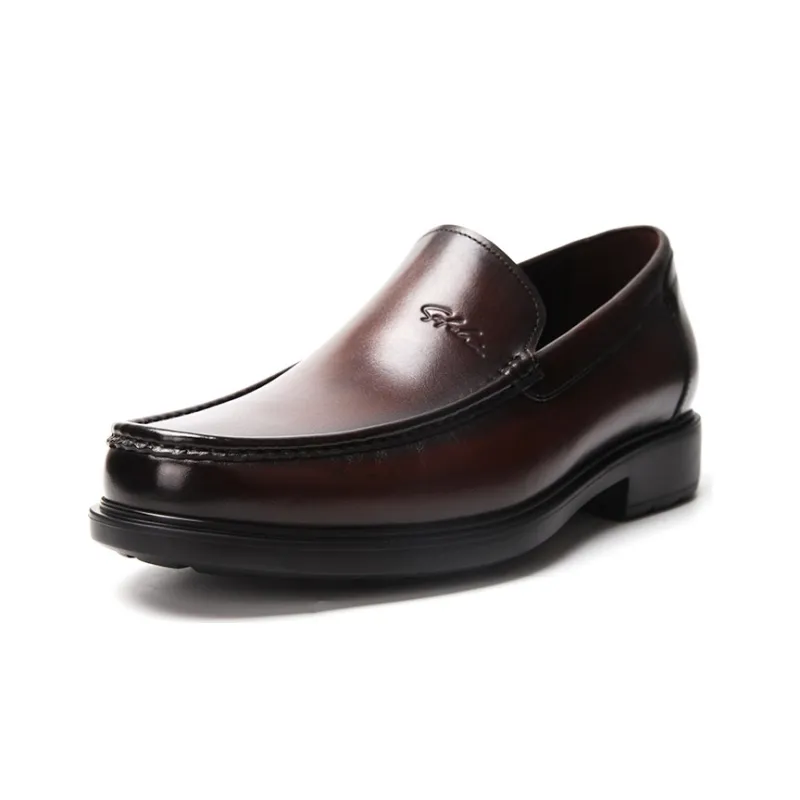 Satchi Loafers Men Low Top Coffee-1