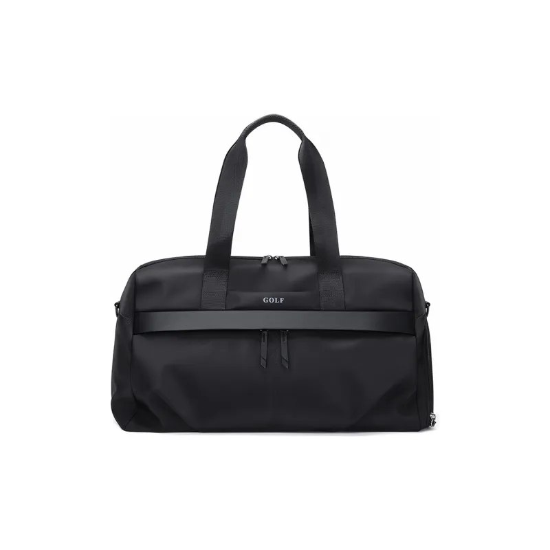 GOLF Fabric Travel Bag Sports Bag Shoulder Bag Crossbody Bag Handbag Travel Bag Unisex Black/Dusty Pink-3