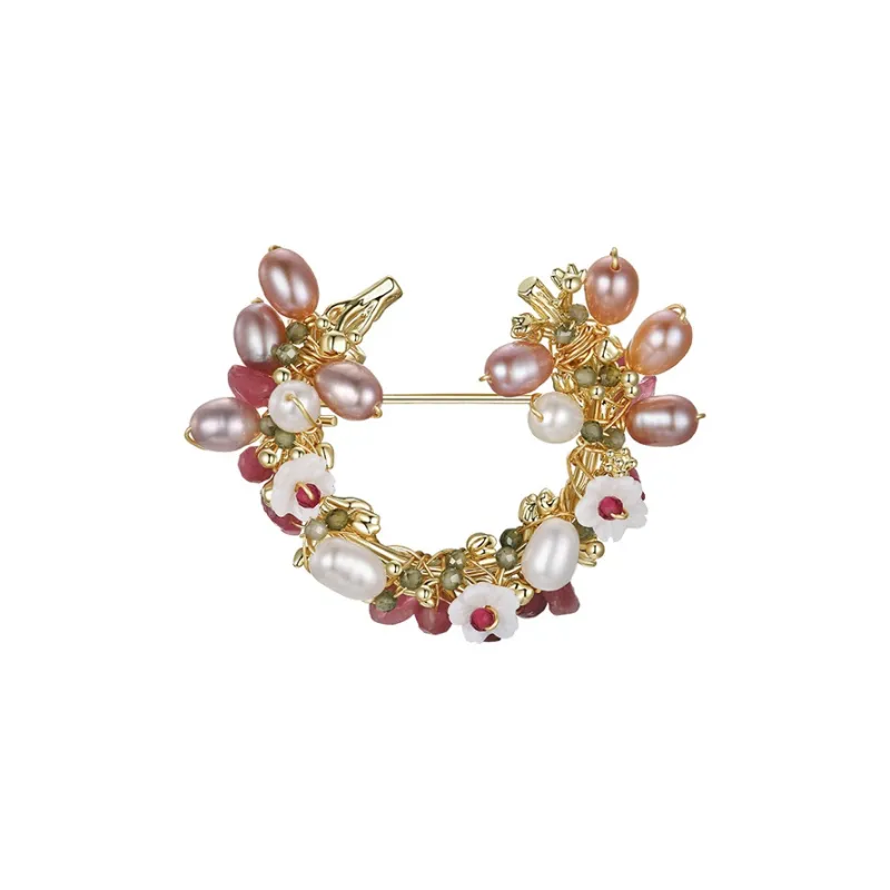 HMZ Brooches Women's Gold-0