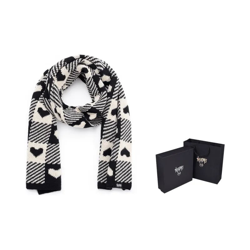 KENMO Knit Scarves Unisex-12