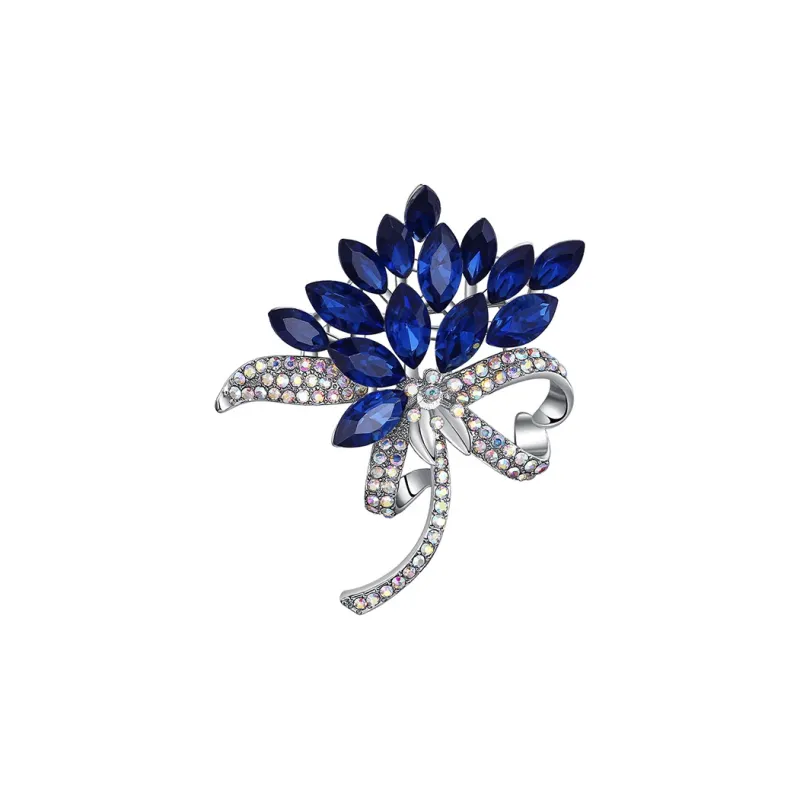 HMZ Brooches Women's Blue-0