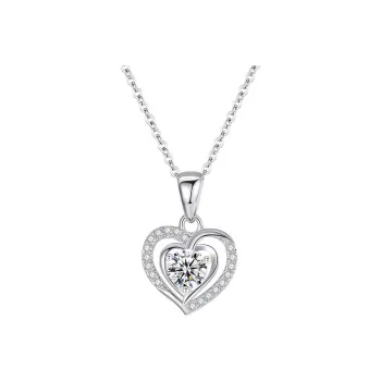 PIARA Necklaces Women's Silver