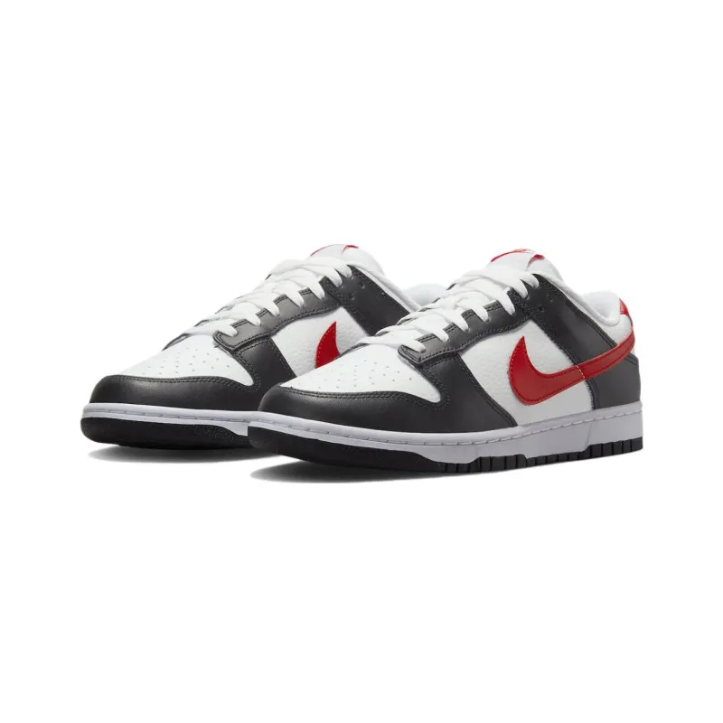 Nike Dunk Low Retro Red Swoosh Panda-2