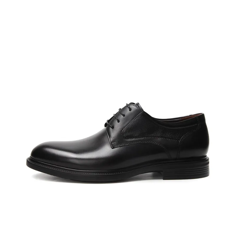 Satchi Dress Shoes Men Low Top Black-0
