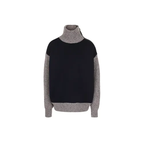 Givenchy Sweaters Women's Blue Gray Multicolor