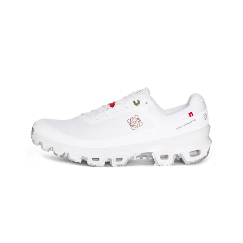 On x LOEWE Cloudventure Shock Absorbers Low Top Sports Casual Shoes Men's White-0