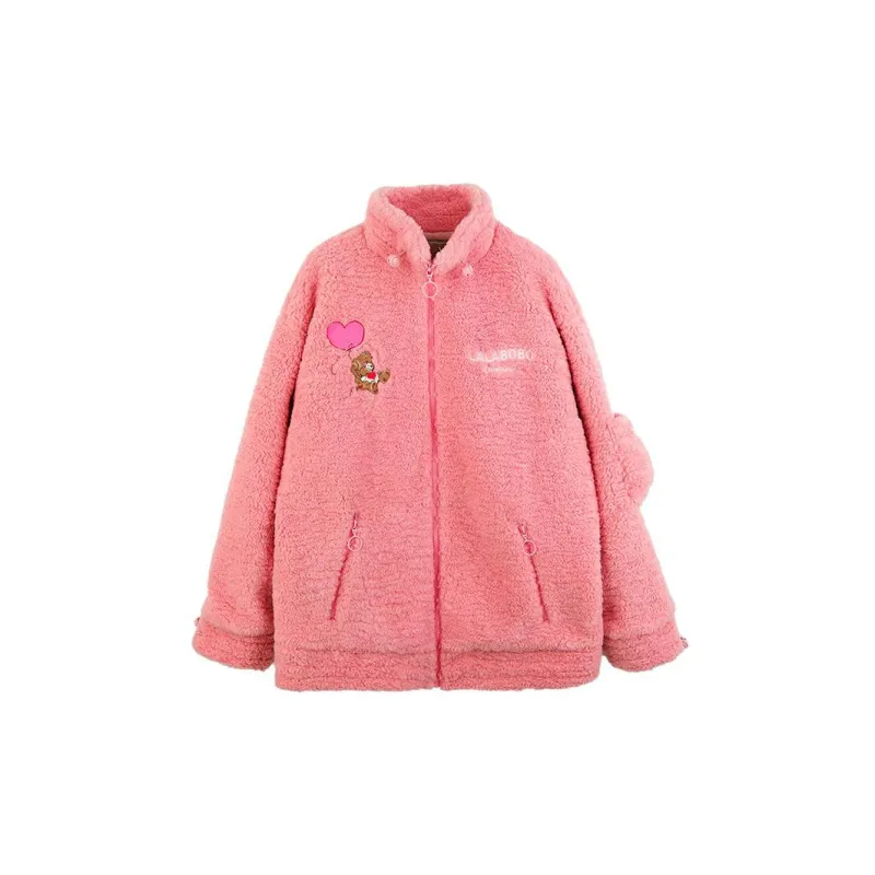 LALABOBO Velvet Jackets Women's-4