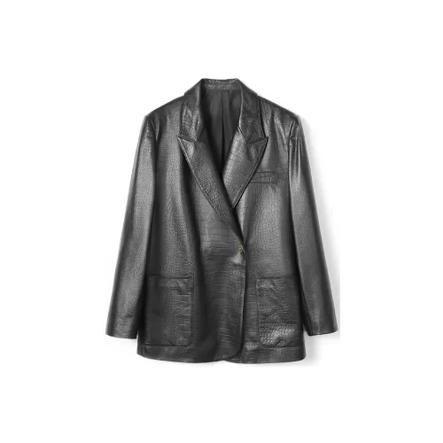 SINBOS Leather Jackets Women's