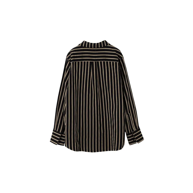 SOON FLOWER Shirt Women's Stripes-1