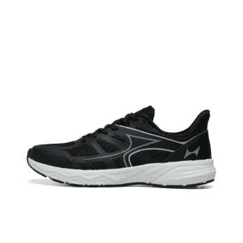 HEALTH 705V1 Breathable Lightweight Low Top Running Shoes Unisex Elegant Black
