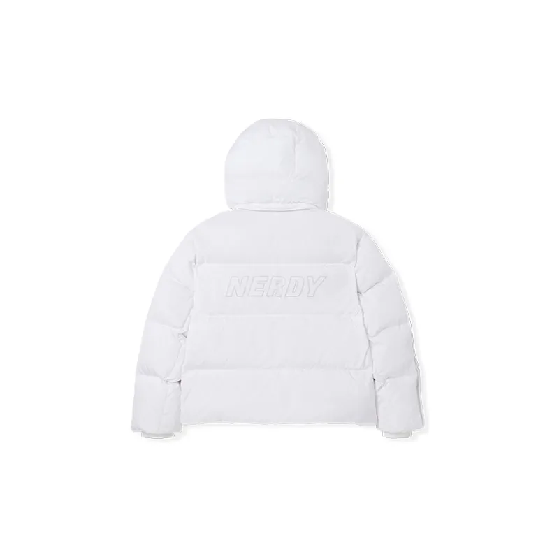 Nerdy Down Jackets Unisex White-1
