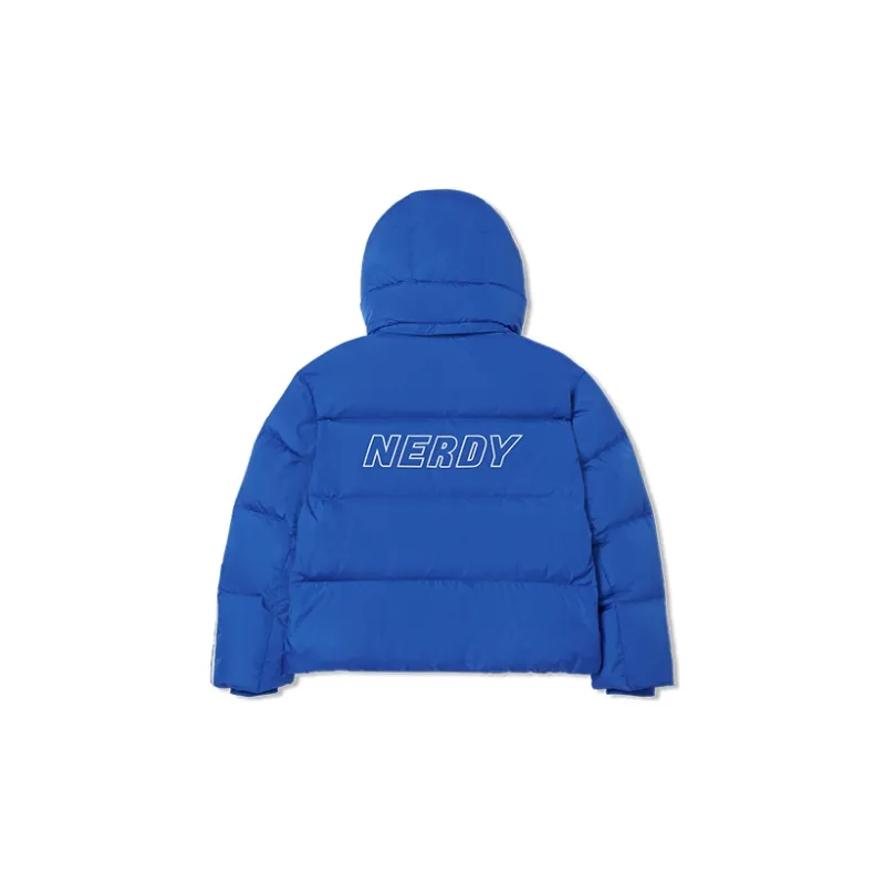 Nerdy Down Jackets Unisex Blue-1