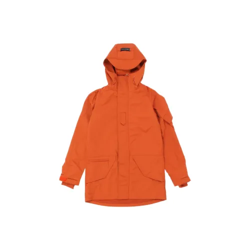 Y-3 Parka Coats Unisex Red