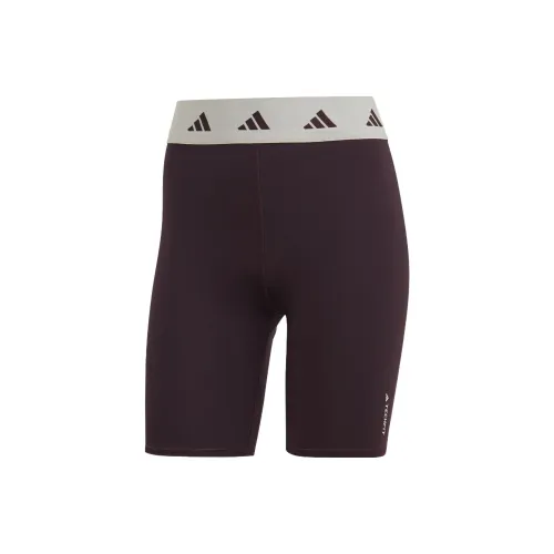 Adidas Casual Shorts Women's Dark Red