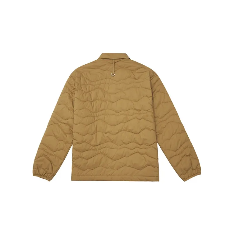 Penfield Lapel Loose Fit Moderate Puffer Jacket Unisex Khaki-1