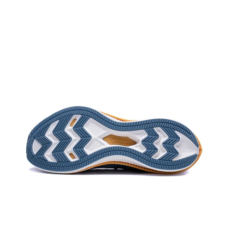 LiNing WuShi 5S 2.0 Cushioning, Slip Resistant, Abrasion Resistant, Rebound Low Top Running Shoes Radish Dyed Blue-3
