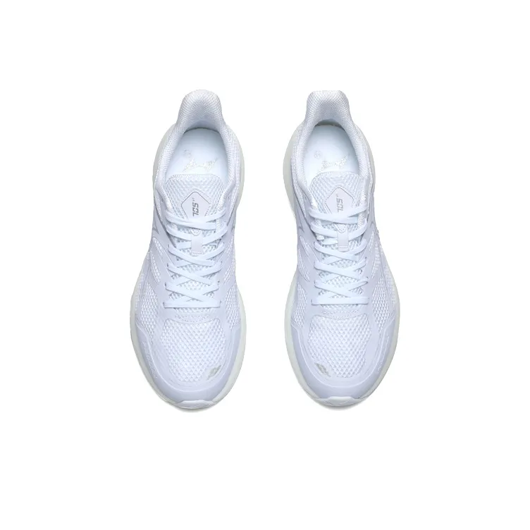 HEALTH 705V1 Lightweight Cushioning Breathable Low Top Running Shoes Unisex Glacier White-2