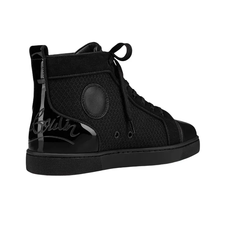 CL LUBOTING Fun Louis Junior Skateboard Shoes Men's Black-2
