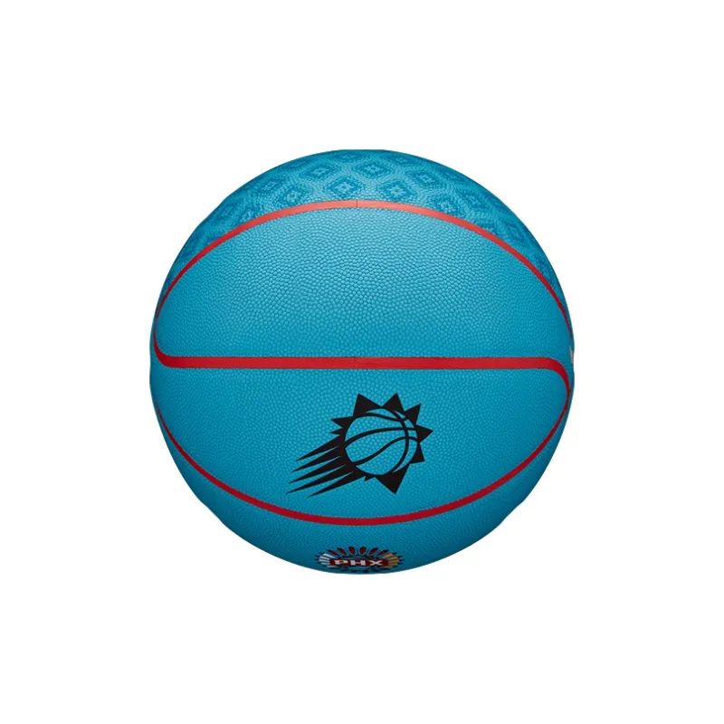 Wilson NBA City Series PU Basketball Blue Size 7 Ball Training-2