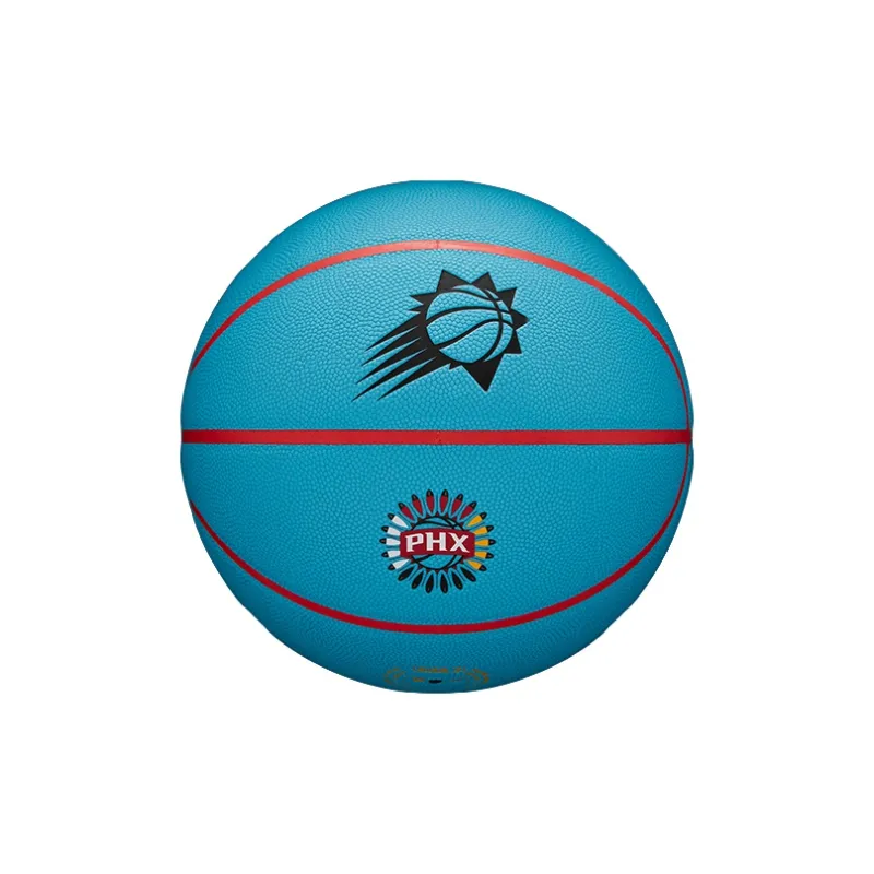Wilson NBA City Series PU Basketball Blue Size 7 Ball Training-0