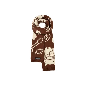 BAIJUAN Knit Scarves Unisex