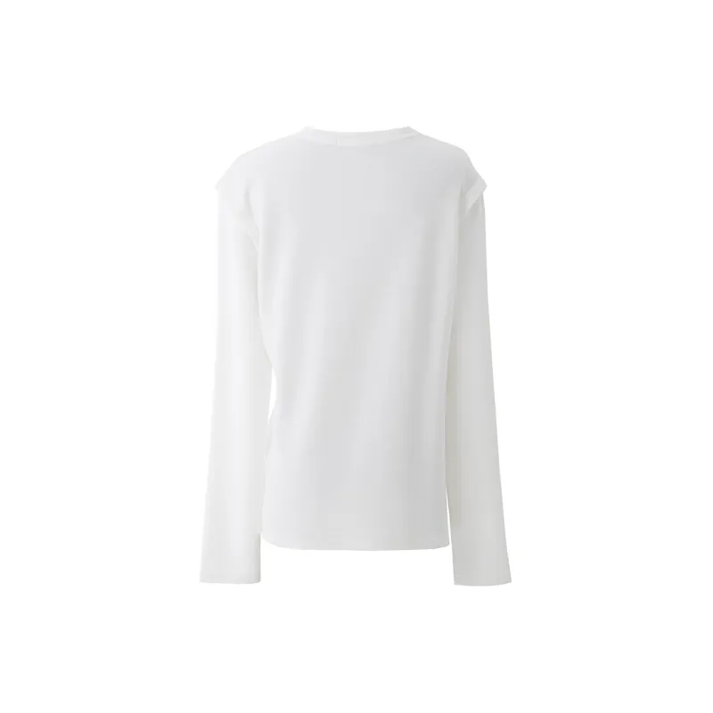 SOON FLOWER T Shirt Women's White-1