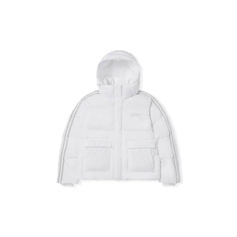 Nerdy Down Jackets Unisex White M - POIZON