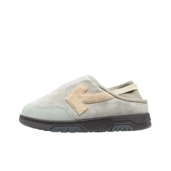 OFF WHITE Out Of Office Mule Grey Beige