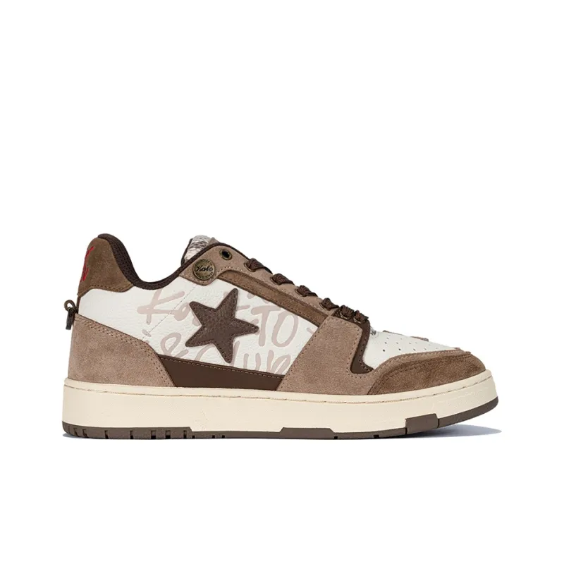 KAALIXTO Skateboarding Retro Low 'Vintage Brown'-1