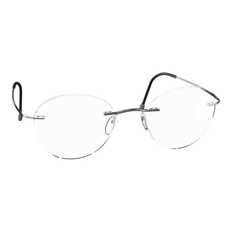 SILHOUETTE Titanium Round Optical Myopia Glass Frame Unisex-2