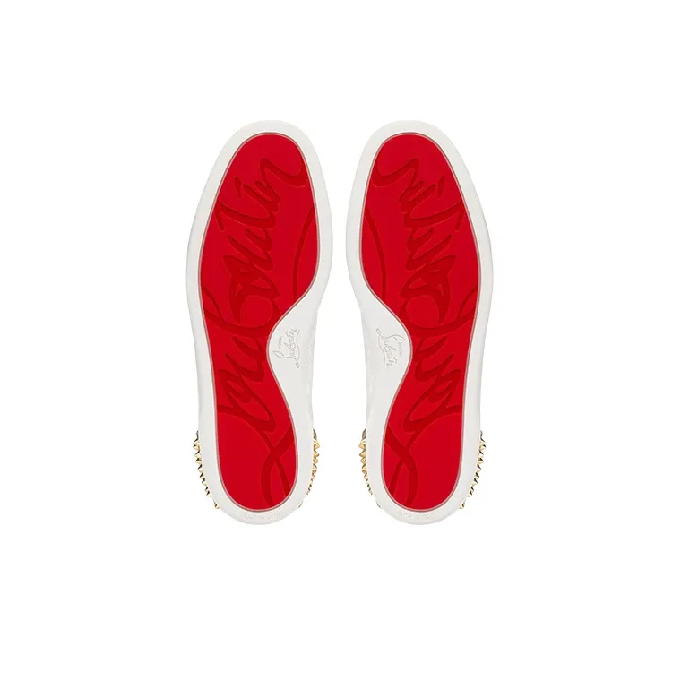 CL LUBOTING Low Top Skateboard Shoes Men's White-4
