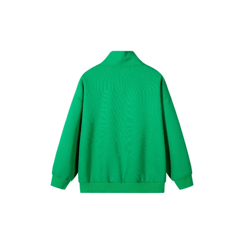 SCRM Half Turtleneck Loose Fit Sweatshirt Unisex-21