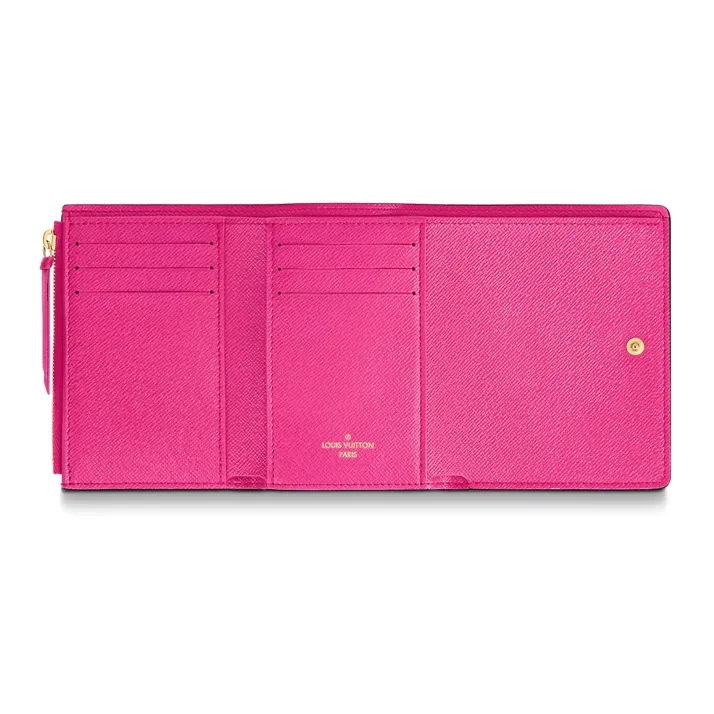 LOUIS VUITTON Victorine Wallet Vivienne Holiday Monogram Canvas/Fuchsia-3