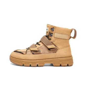 Jeep Martin Boots Men Earth Yellow