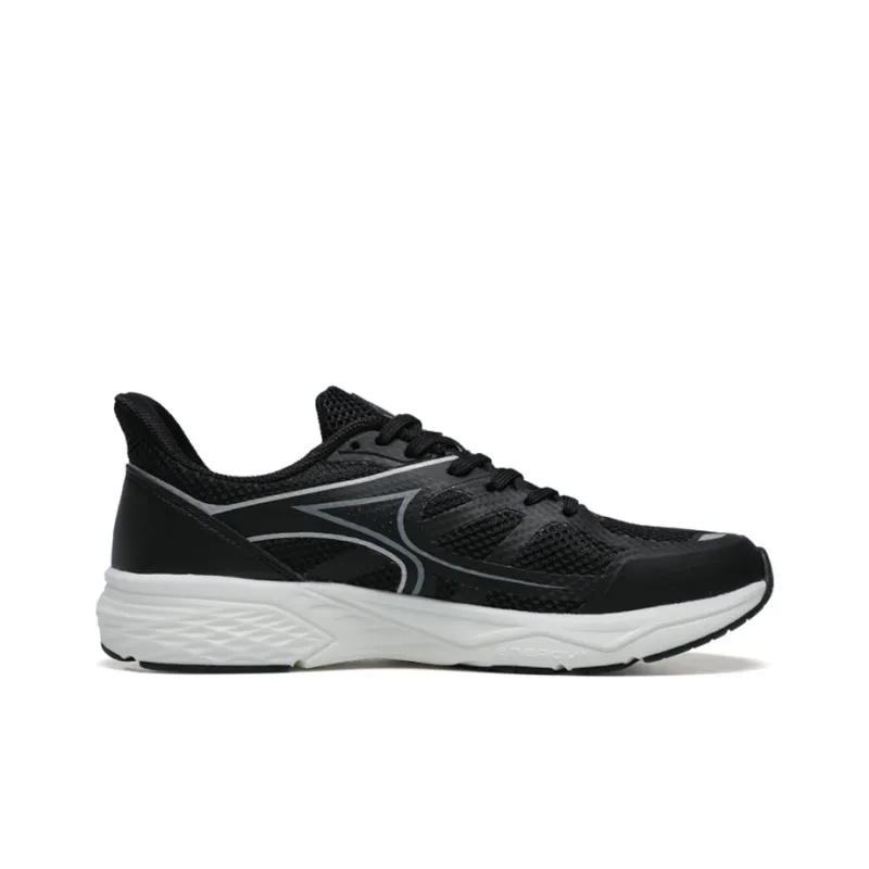 HEALTH 705V1 Breathable Lightweight Low Top Running Shoes Unisex Elegant Black-1