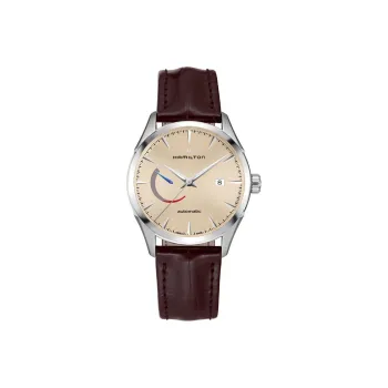 HAMILTON Jazz Series Automatic Mechanical Movement Men's Watch Beige Watch Dial