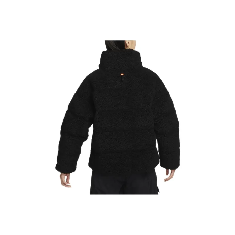 Nike Velvet Jackets Women's Black-1