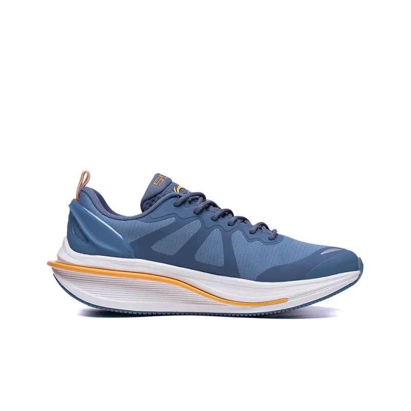 LiNing WuShi 5S 2.0 Cushioning, Slip Resistant, Abrasion Resistant, Rebound Low Top Running Shoes Radish Dyed Blue-1