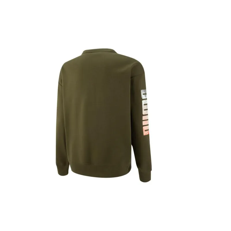 PUMA Players Lounge Sweatshirt Men's Army Green-1