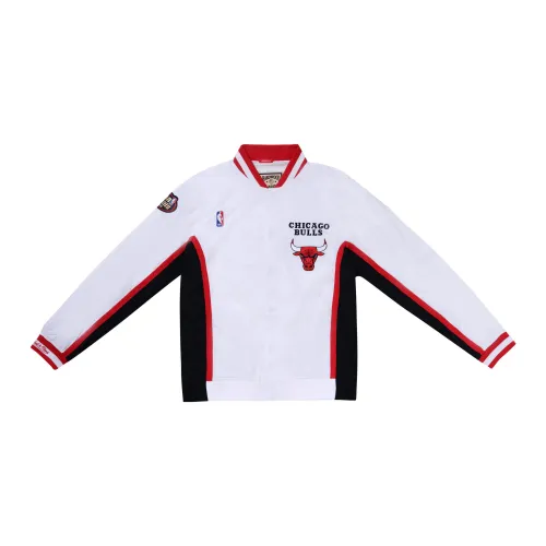 Mitchell Ness Jackets Unisex White