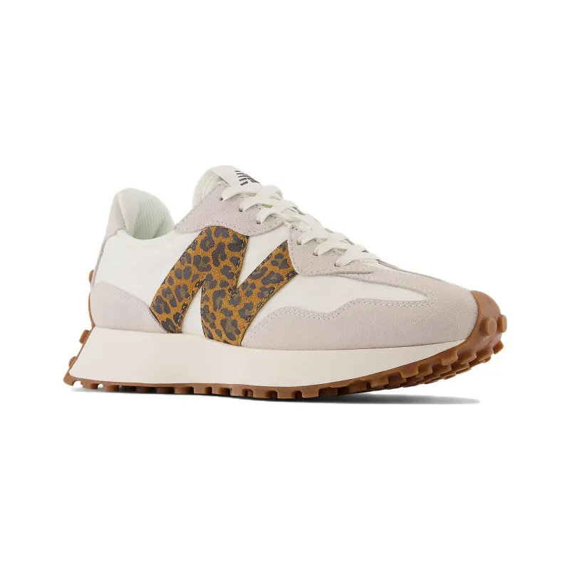New Balance 327 Sea Salt Phantom Leopard Print Workwear Women's-2
