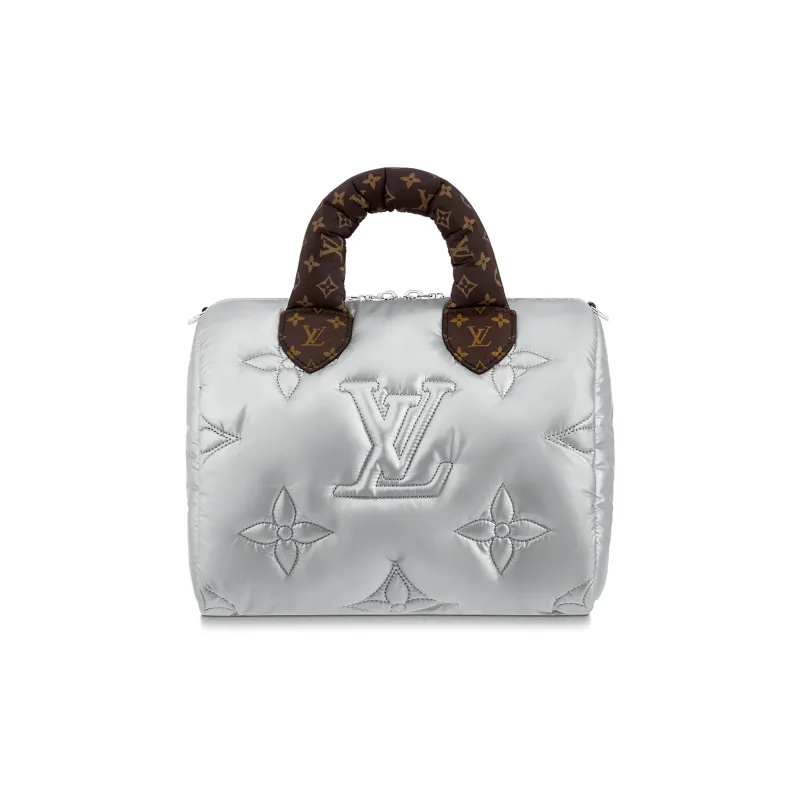 LOUIS VUITTON Speedy Bandoulière 25 Silver-2