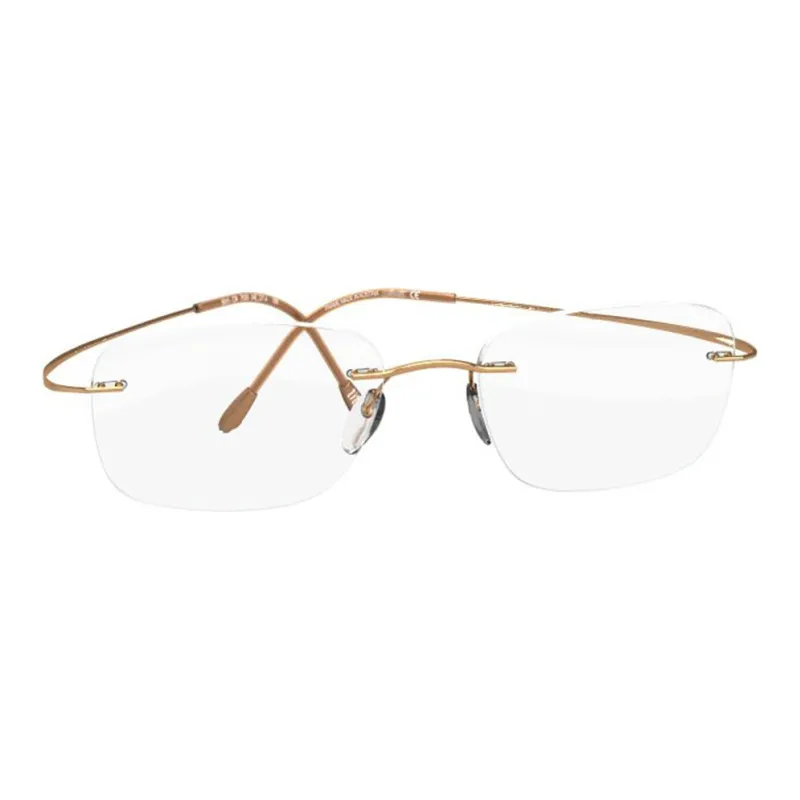 SILHOUETTE Titanium Round Optical Myopia Glass Frame Unisex-5
