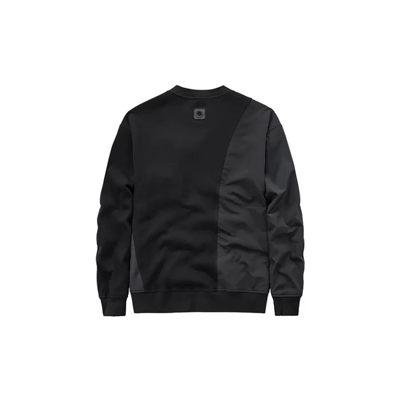 VIP Crew Neck Loose Fit Sweatshirt Men's Black-1