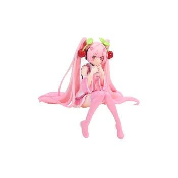 FURYU Hatsune Miku Collection Hatsune Miku Cherry Blossom Future 2023 Noodle Stopper Bonus Gifts 11cm