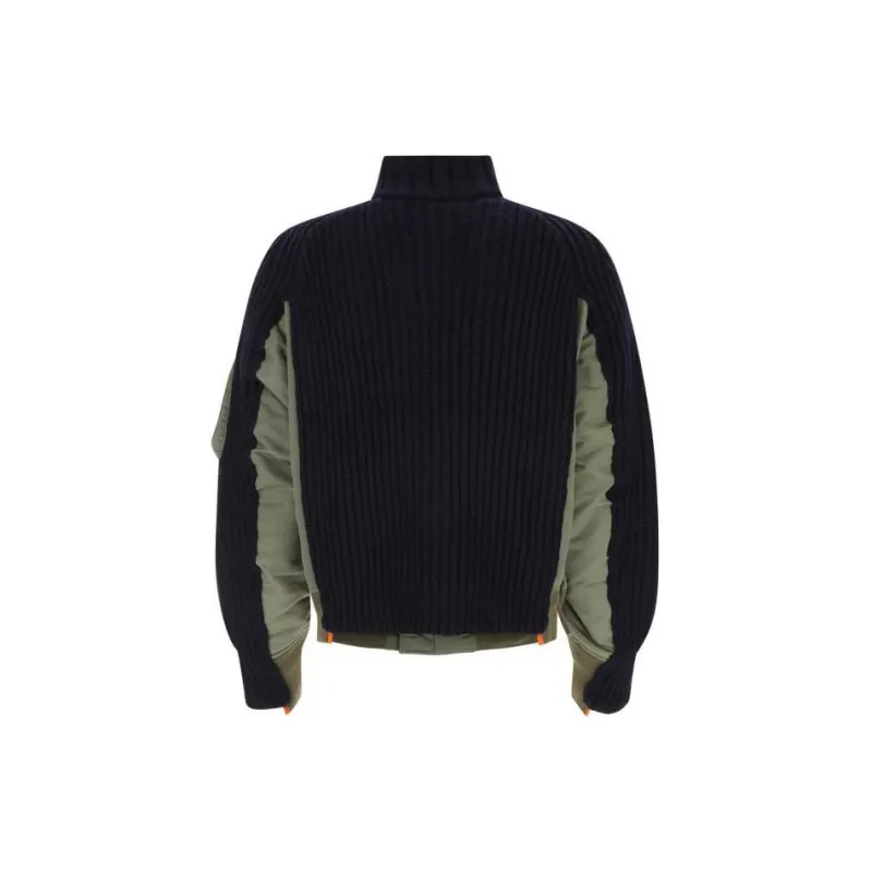 Sacai Jackets Men Black-1